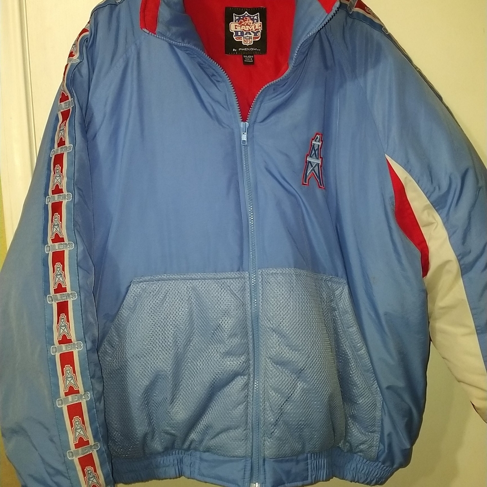 NFL Game Day Houston Oilers coach/jacket 2xl